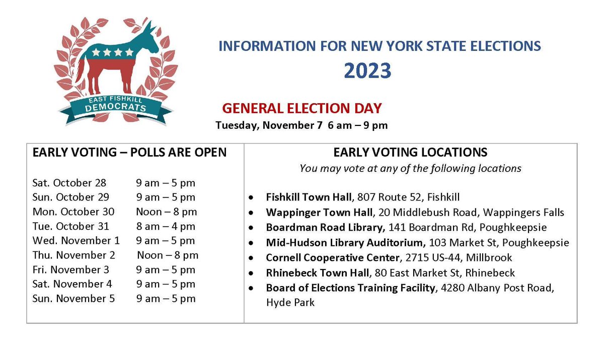 efdemocrats's tweet photo. Be sure to schedule your time to VOTE! Also remember to vote on the 2 State Propositions on the back. We encourage voters to VOTE YES. #VoteBlue2023 https://t.co/SbbUKWd0BK