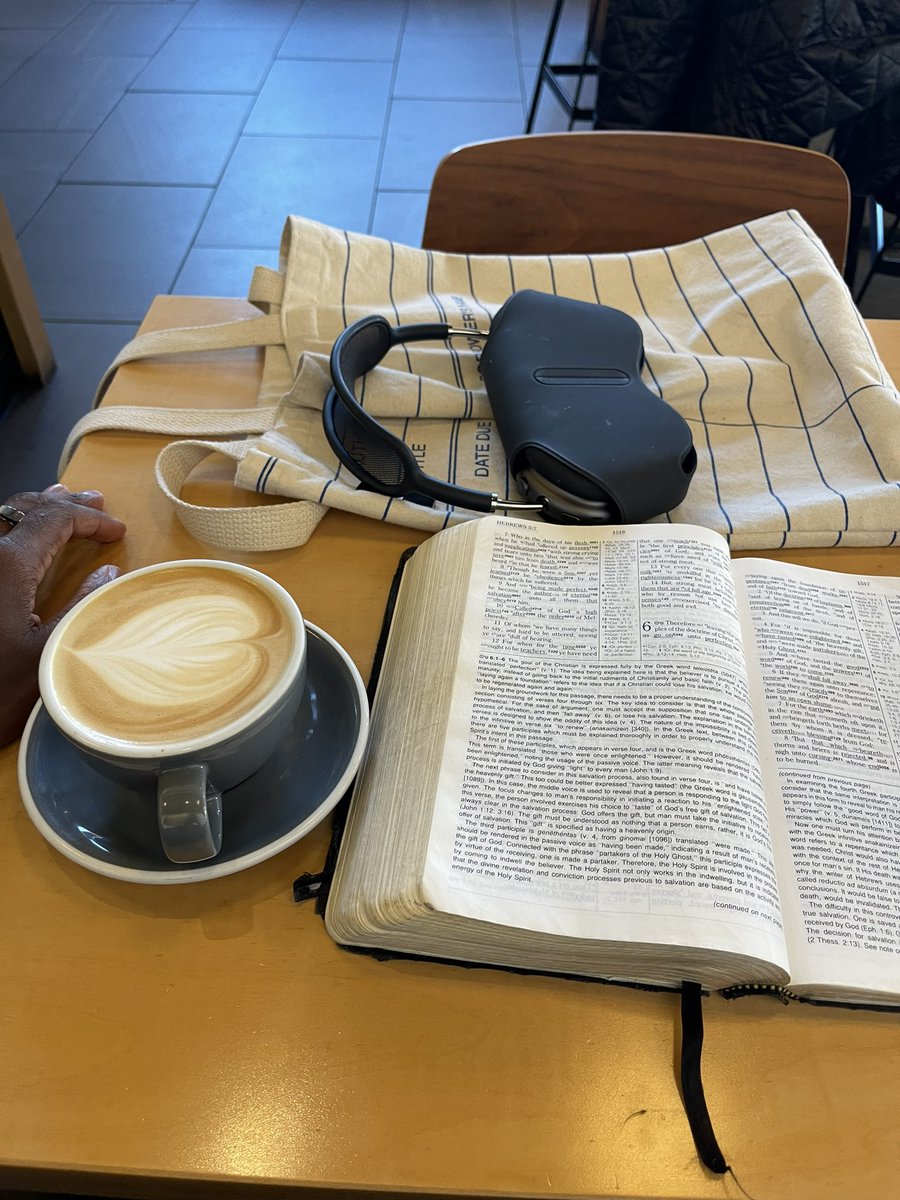 shotbyde's tweet image. Coffee and the Word