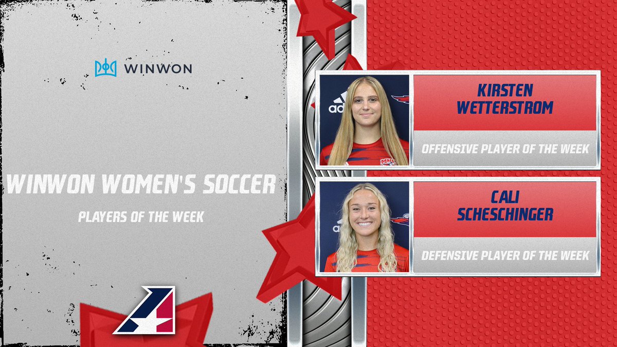 W⚽️, <a href="/mnusports/">MNU Sports</a> Sweeps <a href="/WinWonTech/">WinWon</a> Women's Soccer Player of the Week Awards!

heart.prestosports.com/sports/wsoc/20…