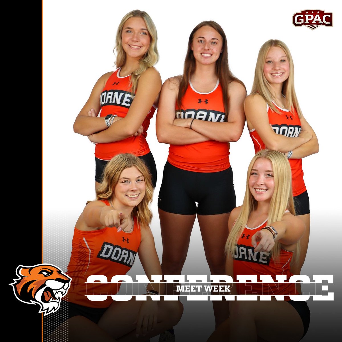 It's meet week!
Doane XC competes at GPAC conference
Women @ 10:45 a.m. | Men @ 11:30 a.m.