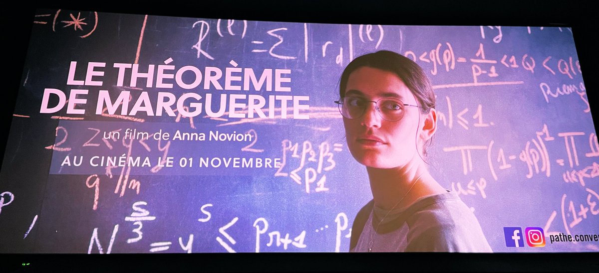 🎬🍿 C’est parti pour l’avant-première du théorème de Marguerite !