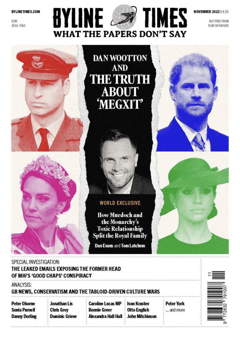 BylineTimes's tweet photo. If you can’t find us in the shops- good news!

Due to overwhelming demand we have extended the deadline to subscribe for our current edition of Byline Times to next Sunday 5 November. 

https://t.co/V7NOCcrLlu https://t.co/wcauQlk77r