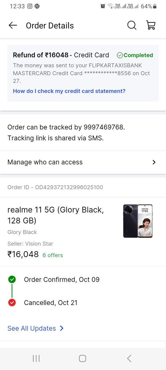 actorbynot's tweet photo. Don't trust flipkart because I have buy phone from flipkart but flipkart not delivered mobile phone and cancel my order but not return my amount last 30 day. Flipkart says I have pay not not credit in my account. Who will pay intrest of bank?
#Flipkart @Flipkart @flipkartsupport https://t.co/yjCTM48MN2