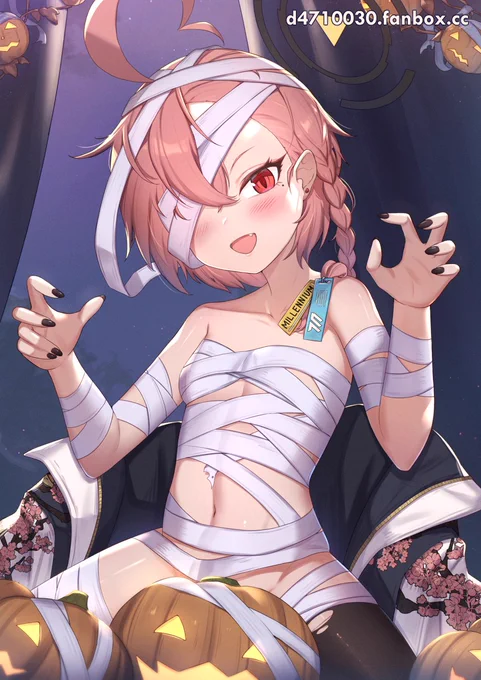 ハッピーハロウィン  #ブルアカ #美甘ネル