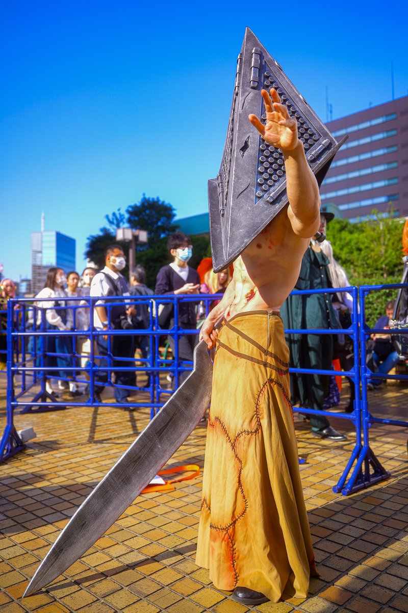 doutei0217's tweet image. コスプレ始めてだいぶお知り合いの方が増えたので自己紹介的なものをツイートしておこう
趣味
1 コスプレ(主にサイレントヒルの三角様)
2 声劇
3 サバゲー(主に都内近郊で活動 興味のある方は連絡もらえれば誘います)
4 筋トレ
ですよろしくお願いします!
