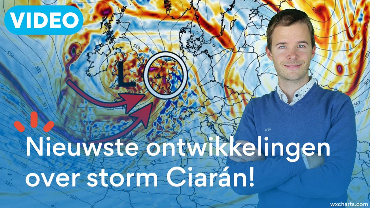Op vraag van heel veel mensen! De nieuwste inzichten over het naderend #stormweer vanaf de Atlantische Oceaan. Storm #Ciarán lijkt een full hit te worden voor West-Europa met significante #stormschade. Ontdek de volledige #weervideo via de volgende link! youtu.be/2v3d-yRbx2o