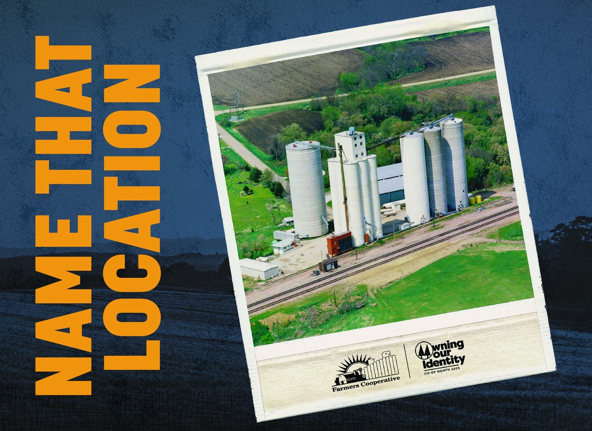 - NAME THAT LOCATION -  

Can you recognize the Farmers Cooperative location in the photo? 🤔 Share your answer below - let the guessing begin!  

#CoopMonth