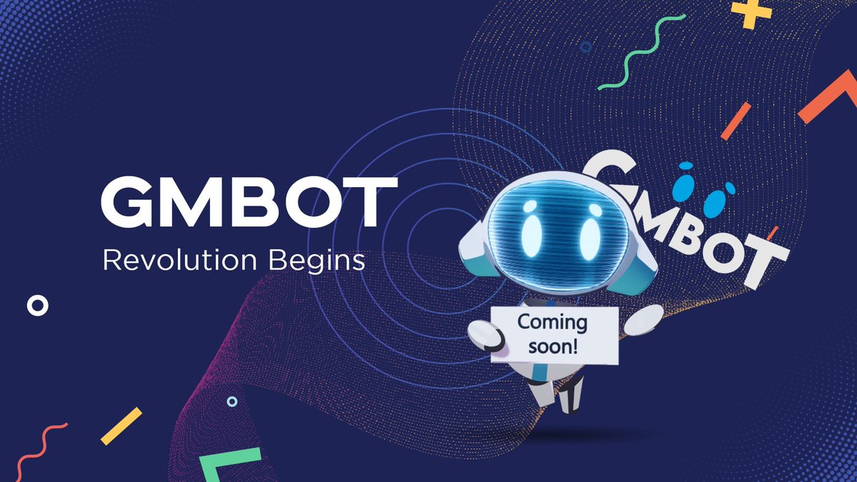Pedrocrypt0's tweet image. Gm family! 

I found a new banger for you!

@GMBotApp  will be the leading #AI trading bot on Telegram to simplify and maximize your #crypto trading success  

Giveaway 1 WL   
-Like 
-Retweet 
-Tag 2 friends 

 Draw in 24 hours  

$GMBot #GMBot #Giveaway