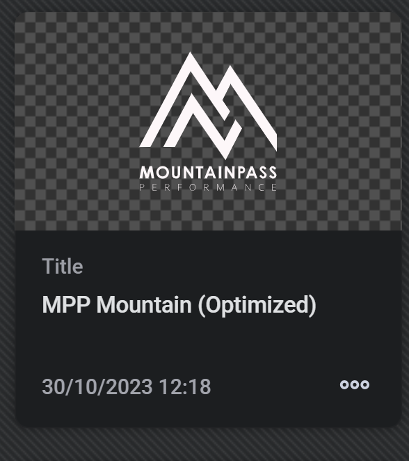 pingu_ap2's tweet photo. Getting decals ready for the next update!👀
#MountainPassPerformance https://t.co/SI6bKUQSW0