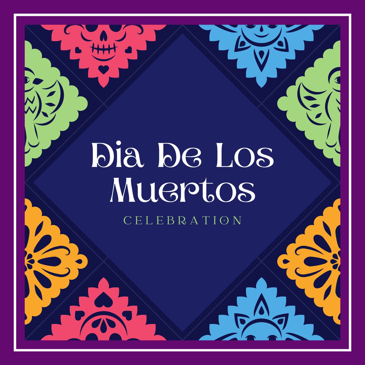 Today we celebrate #DiaDeLosMuertos, The Day of the Dead. This is a Mexican holiday where families welcome back the souls of their deceased relatives for a brief reunion that includes food, drink and celebration. Happy Dia De Los Muertos! #NCISD