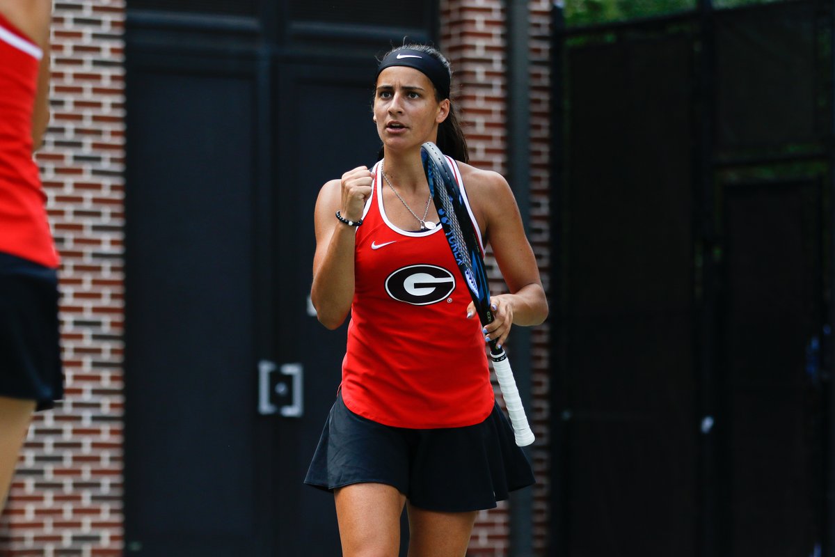 Congratulations to our Pan American Games singles finalist Lourdes Carlé! 👏 With her qualification for the 2024 Summer Olympics, we will have a Pro Dawg in a second consecutive Olympic Games! 🤩 #GoDawgs