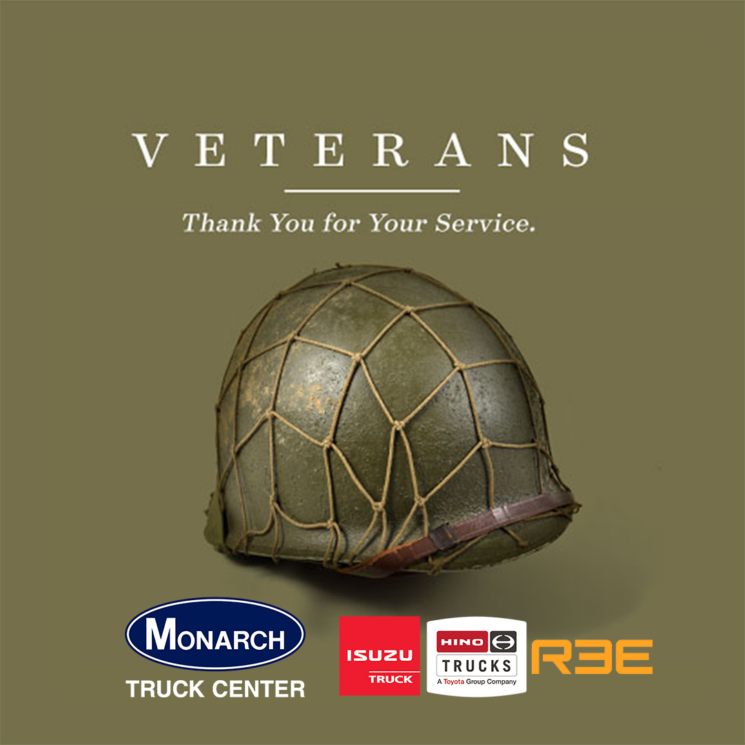 monarchtruck's tweet photo. Thank you Veterans, you will always be remembered. #monarchtruck #isuzutrucks #hinotrucks #veteransday #hereos #respect #poweredbyree @ReeAutoOfficial https://t.co/HyuFP6FgC9