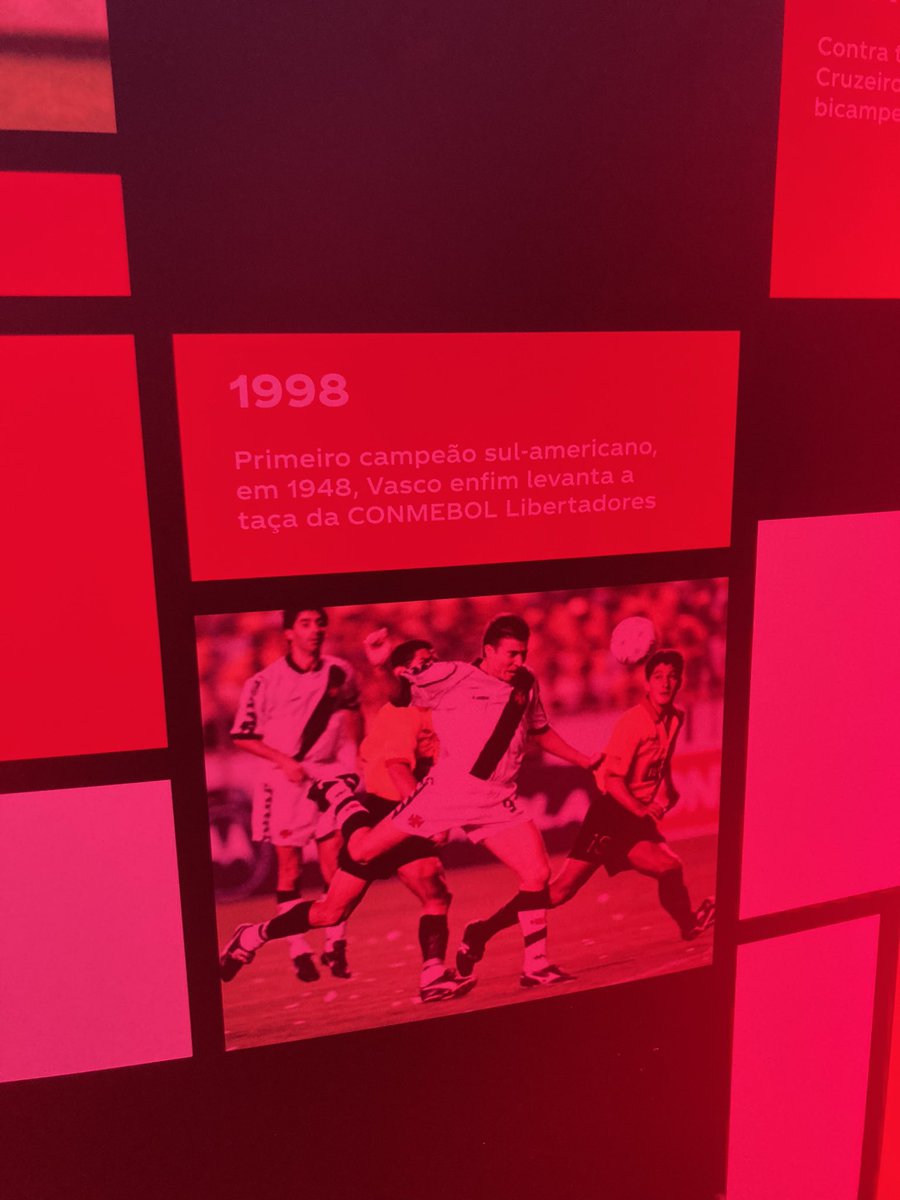pedro_sobreiro's tweet photo. Na última semana, alguns torcedores inexplicavelmente tentaram desmerecer o Sul-Americano dos Campeões de 1948, conquistado pelo Vasco e oficializado como o primeiro Torneio Continental de clubes do mundo. Quem vier à Fan Zone da @LibertadoresBR, em Copacabana, pode ler isso aqui https://t.co/fAMp6r1vdW