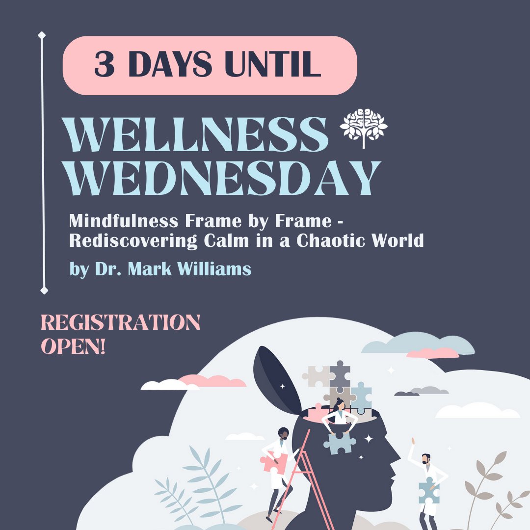brain_wellness's tweet photo. Our November Wellness Wednesday event is 3 days away! This will be a HYBRID online and in-person event at the Djavad Mowafaghian Centre for Brain Health.

Register here: https://t.co/GhDUiIWoro https://t.co/yjZVW7feeF