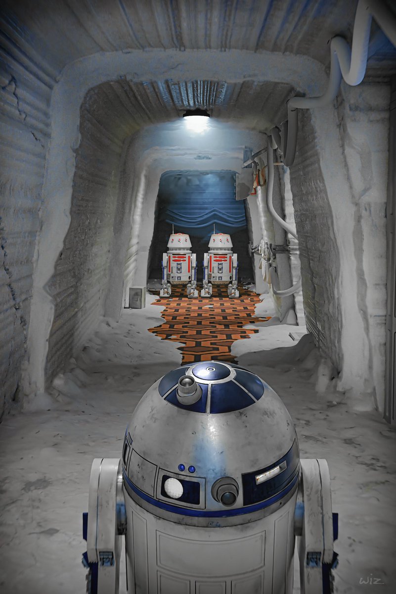 Pauljwiz's tweet photo. "Come play with us Artoo!" - Happy Halloween all! #StarWars #R2D2 #Halloween https://t.co/ZdmmTkIJdv