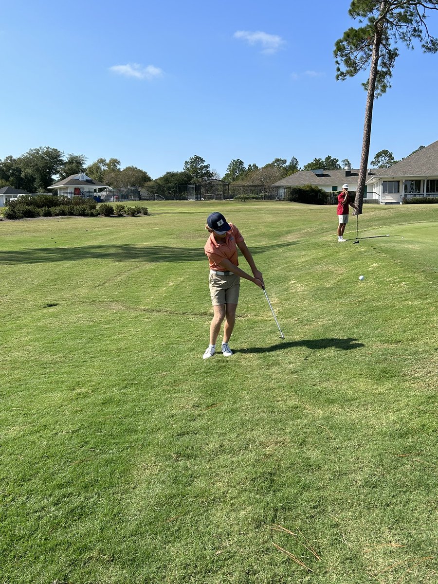 Round 1 in the books with round 2 underway. Reese McLaurin firing a first round total of 74