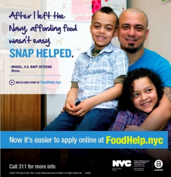 DCF_Advertising's tweet photo. In honor of Tackling Hunger Month, we look back at our 'SNAP Helped' campaign to combat food insecurity. With @NYCHRA, we launched a user-friendly site and a compelling 360° campaign. Hear real SNAP stories #SNAPHelped #NYC #EndHunger https://t.co/OvtA4LEgoc