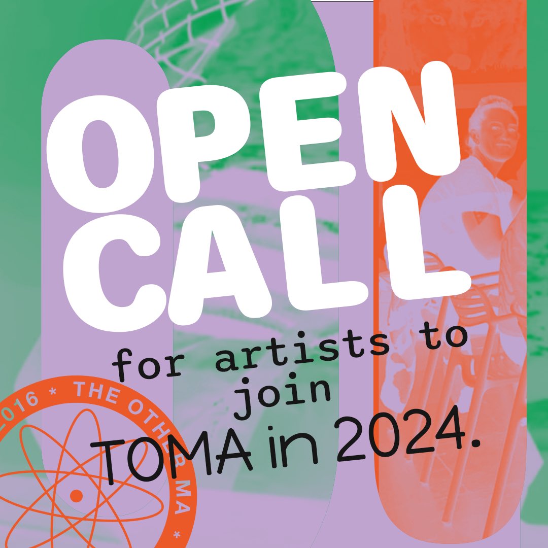 theotherma_TOMA's tweet photo. Come join TOMA!
We’re looking for 15 artists to join the fifth cohort starting in May 2024.
Want to find out more?
~ TOMA programme info including open days ~ https://t.co/FZK9XDdods
DM if you have any questions and please share far and wide! https://t.co/eFI6vcyetC