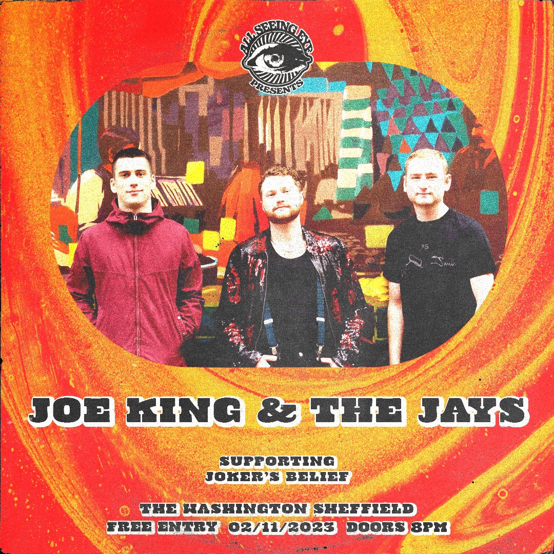 Joe King And The Jays (@joekingandjays) on Twitter photo Evening all - after a break we’re back gigging again at The Washington in Sheffield on Thursday supporting <a href="/jokersbelief/">jokersbelief</a> 🎉 we’re on at 8:30 Evening all - after a break we’re back gigging again at The Washington in Sheffield on Thursday supporting <a href="/jokersbelief/">jokersbelief</a> 🎉 we’re on at 8:30