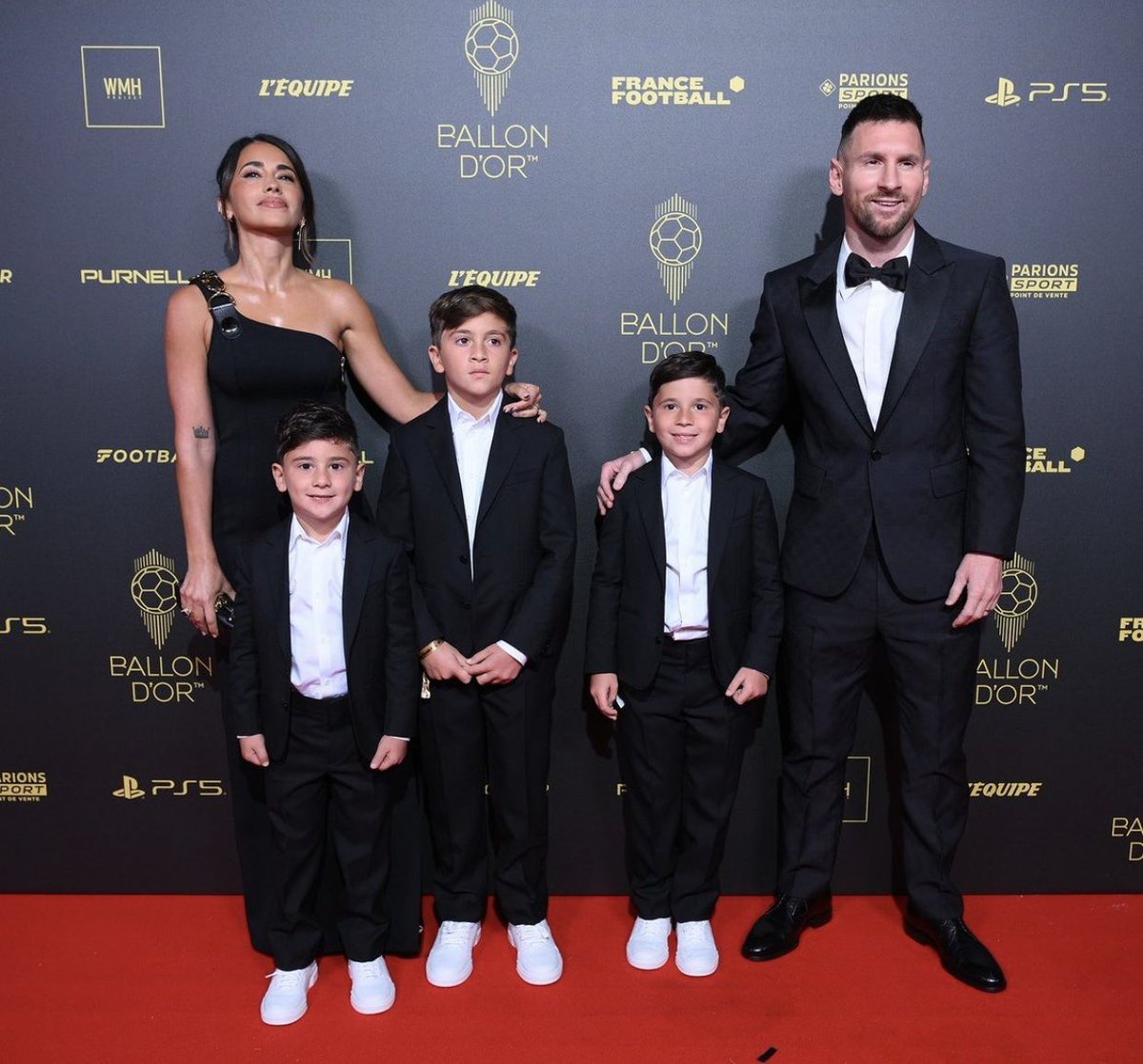 #BallonDor | Llegó la familia Real 👑🇦🇷 

#FoxSportsArgentina