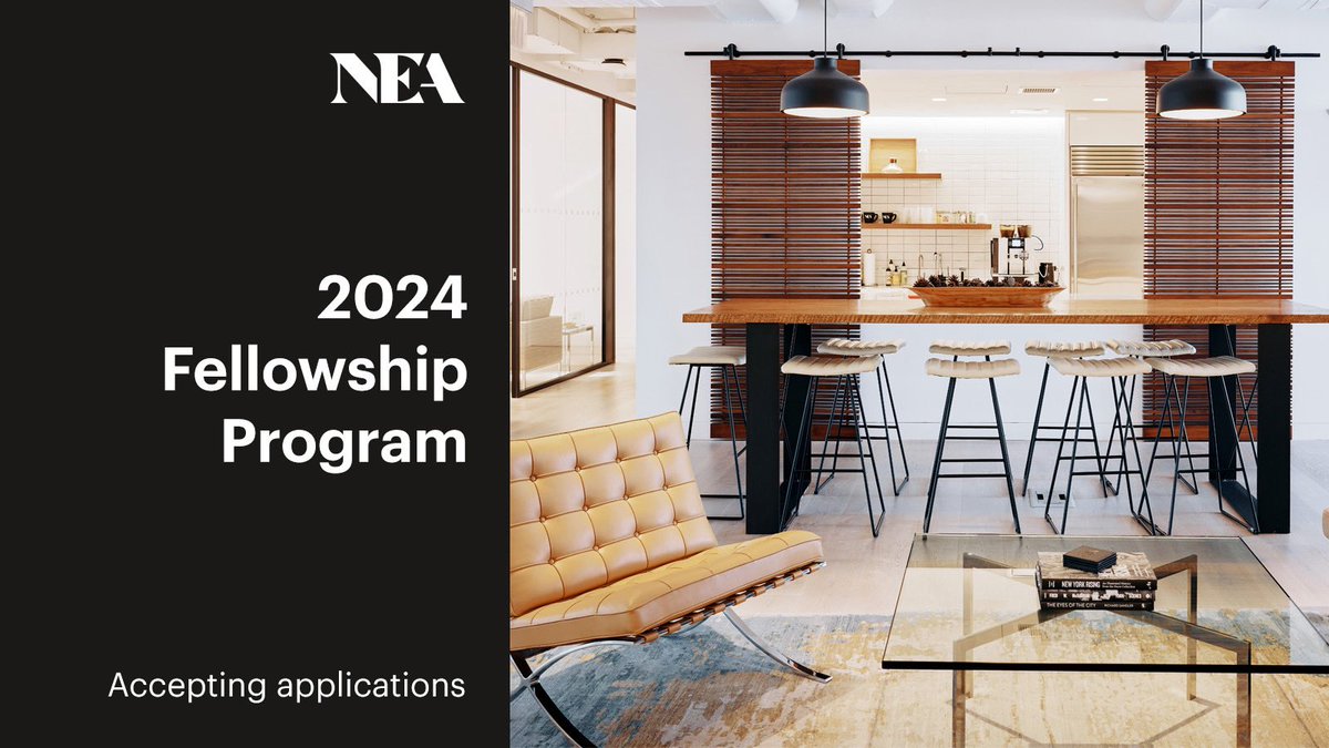 🚨 Attention Students! Do you have an interest in #VentureCapital or #entrepreneurship? NEA is now accepting applications for our 2024 Fellowship cohort. 👀 Learn more and apply here: neafellowship.com