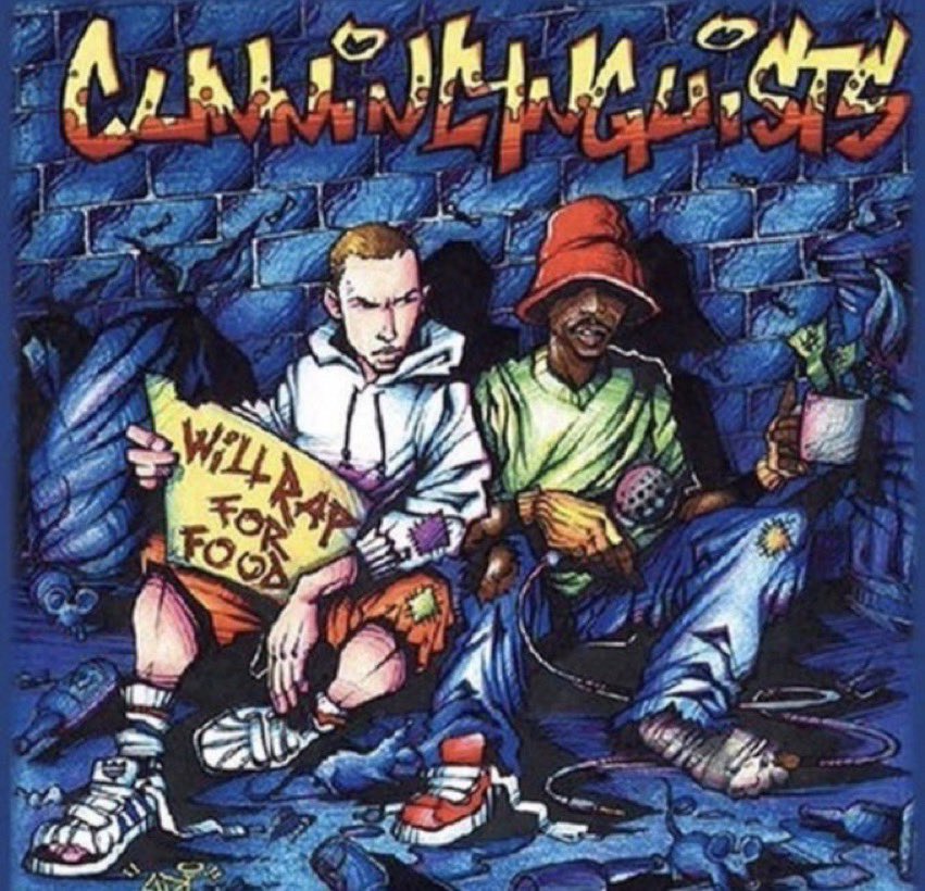 GrownUpRap's tweet photo. Rap History: CunninLynguists - ‘Will Rap for Food’, released October 30, 2001. https://t.co/WG2U48JJ3k