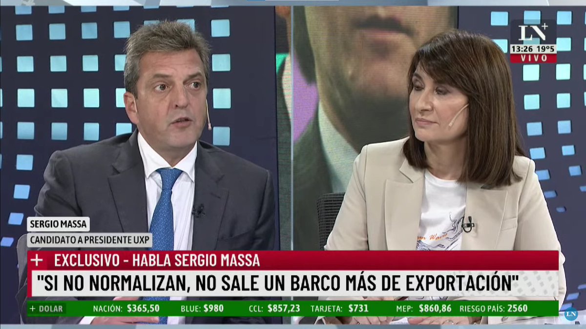 RamiroTrezza's tweet photo. @SergioMassa habló en @lanacionmas 

📺"Las petroleras están batiendo récord de exportación. El contexto internacional genera una suba del precio internacional. El límite es que abastezcan el mercado local" 

#MejorParaLaArgentina https://t.co/lV670KcaEN