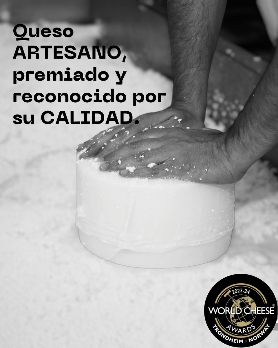 quesosaleta's tweet photo. 🎥🎥 estamos entusiasmados y muy orgullosos!!!

Por tercer año consecutivo varios de nuestros quesos han sido reconocidos en los prestigiosos premios #worldscheeseawards @guildoffinefood 

🥈Medalla de plata para nuestro queso tierno.
🥉Medalla de bronce para nuestro queso añejo https://t.co/5iRoIab9vW
