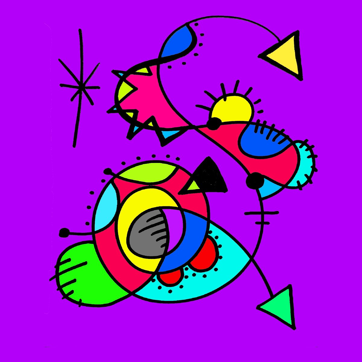 ¡Lunes!😊🎨🖌️🖍️#abstractpainting #abstractobsession #instagramartist #instartist #instagramart #contemporaryartist #contemporarypainting #arte #abstracción #delarubia #artwatchers #doodlesofinstagram #doodles #garabatos #castillalamancha #enjoy #fluorite #color #artcollector