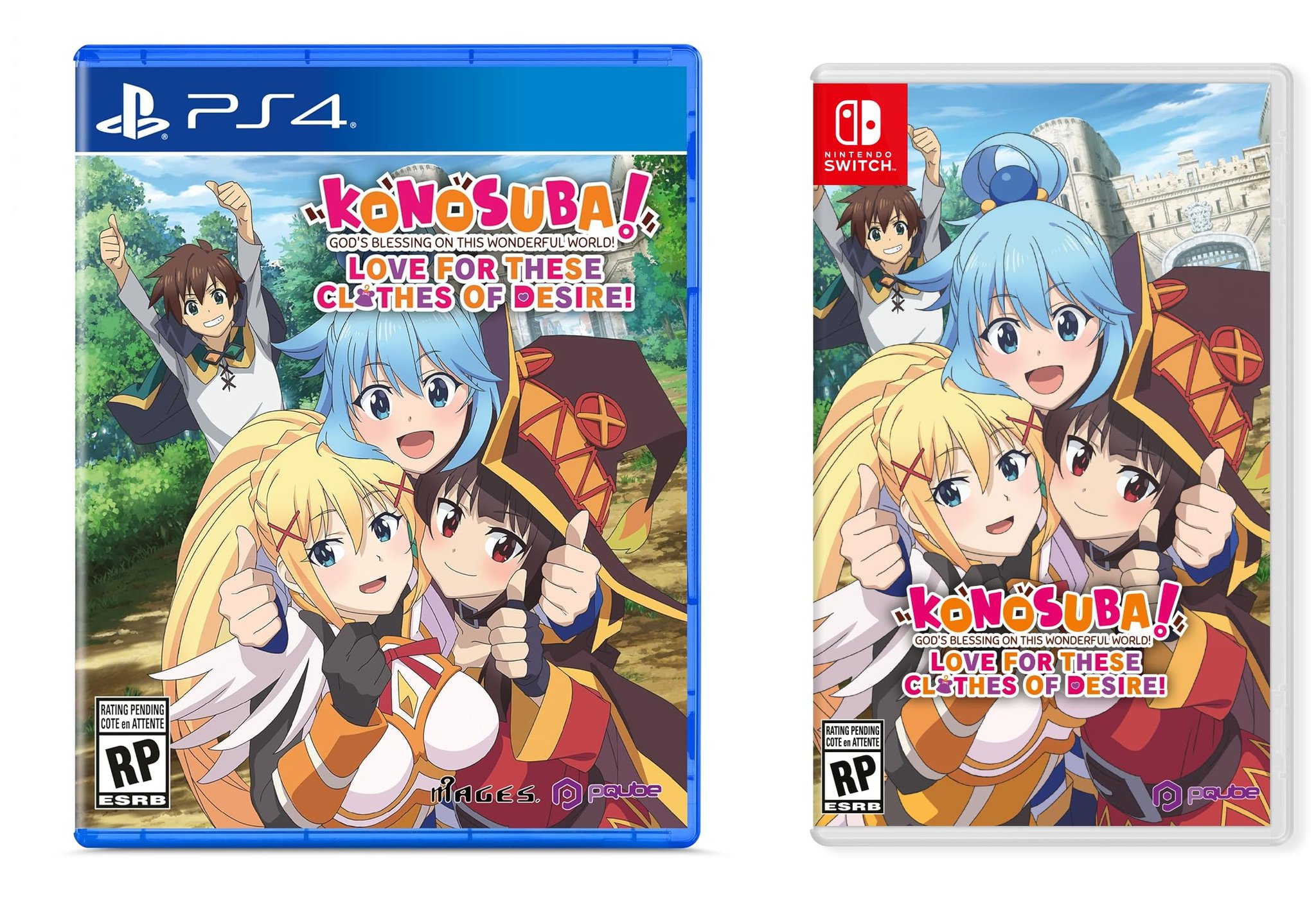 Wario64 on X: KONOSUBA - God's Blessing on this Wonderful World! Love For  These Clothes Of Desire! is up for preorder on  ($49.99) Switch   PS4  Best Buy   #ad