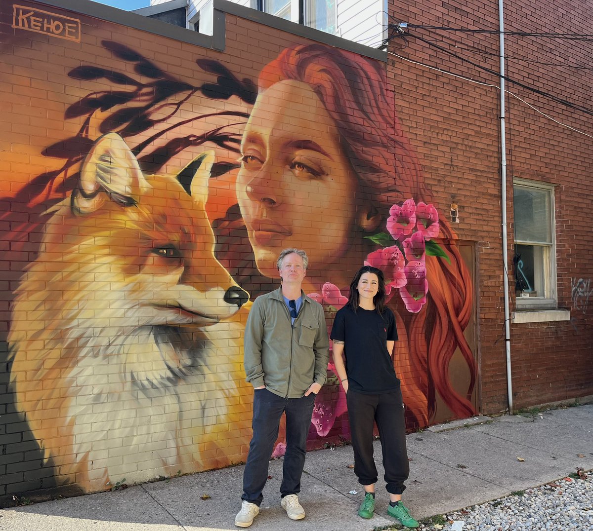 St. Thomas! here is our latest ‘Students Build Cities’ project, a collaboration with <a href="/TVDSB/">Thames Valley DSB</a> &amp; <a href="/steameducentres/">STEAM Education Centre</a> ☀️ new artwork by local students Carley Shearon, Kunik Toews, Mia McDonald &amp; Alyssa Pavey, plus a mural by artist-mentor Meaghan Claire Kehoe!