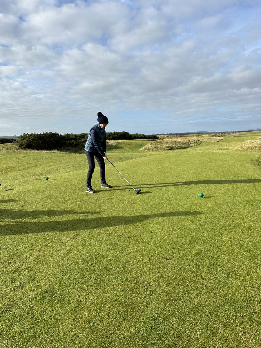 AlisonRoot1's tweet image. Memories that will last forever, very lucky to be able to play @TheHomeofGolf Thanks to @joeltadman and Katie Dawkins, and especially @MikeHarrisGolf for the opportunity #championshipgolf #linksgolf #StAndrews
