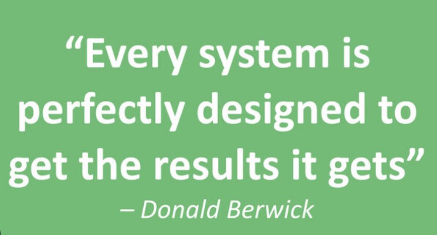 We are not sure if Don said this first but whoever said it, it’s true. If you look around and the system is behaving as it always has, don’t be surprised when things don’t change.