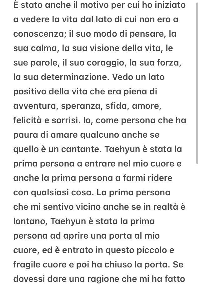 Sunsfolwer's tweet photo. I tried to translate it into Italian. I apologize in advance if it isn't perfect but I felt like doing it. translating it into my language you could perfectly see the love and admiration that Tia felt for taehyun May the earth always be light on you Tia❤️
[ Translations continue] https://t.co/eWwHX6XVJE