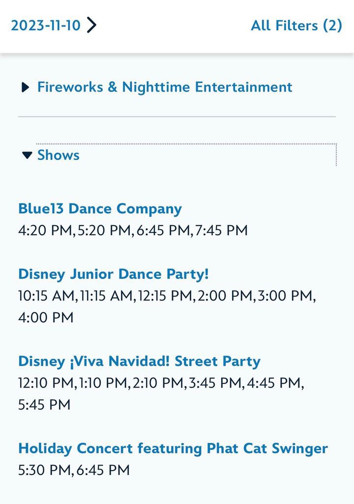 🎄IT’S OFFICIAL! 

We are returning to ✨ Disney’s Festival of Holidays ✨ at DCA!

🎅🏻 Who’s ready?