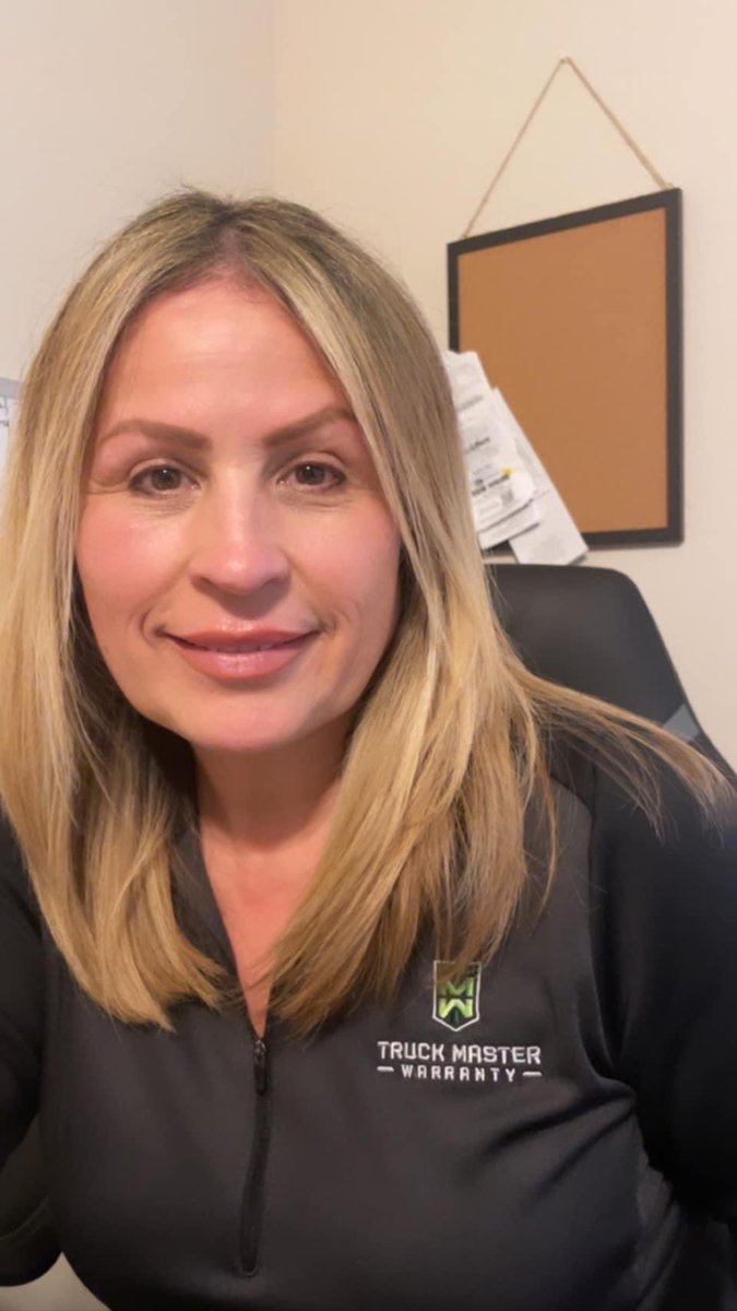 ptagtrucking's tweet image. Did you forget to add warranty coverage to your truck after you bought it? No worries, I can help. I offer a 90 day piece of mind warranty and 1-2-3-4 year plans. Call me for more details. - Belinda 832-683-8450.
#yourtruckwarrantygirl #owneroperator #truckmasterwarranty