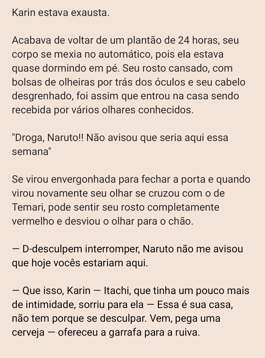 Aposta, Aposta, Naruto