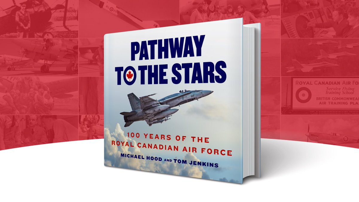 rcaf_foundation's tweet photo. From Tom Jenkins: “You cannot read this book and not be proud of what Canadians have accomplished over the past century.” #PathwayToTheStars https://t.co/zMvnKA241O