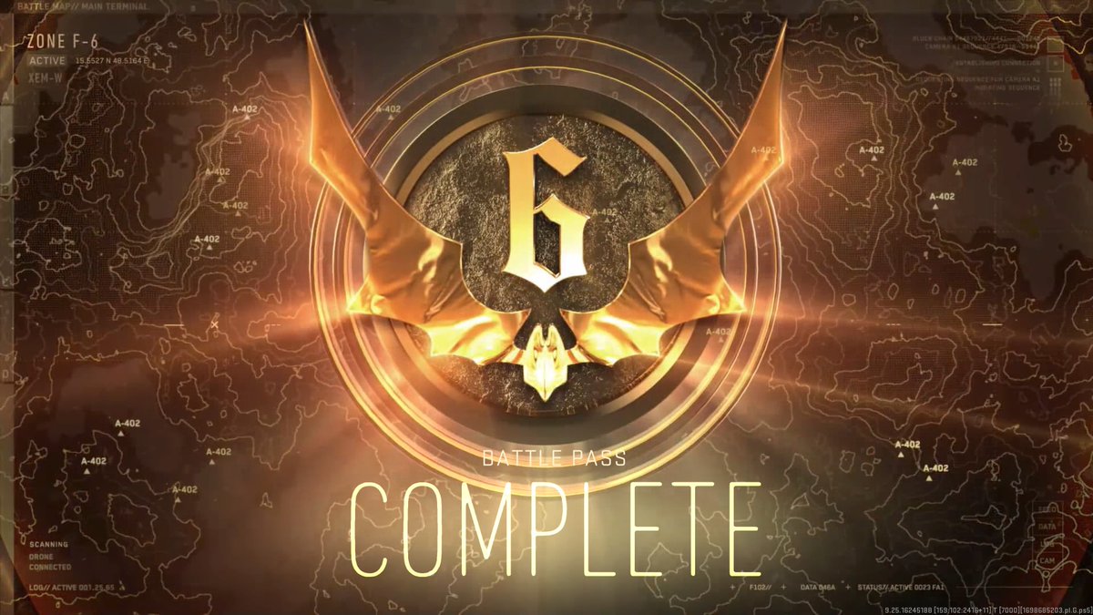 TremundoTweets's tweet image. Season 6 battle pass &amp;amp; The haunting event complete 💯 #MW2