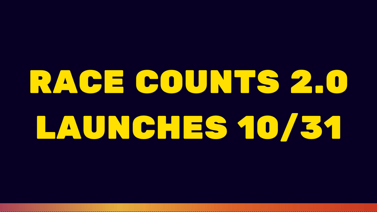 CatalystCali's tweet photo. COMING SOON: #RACECOUNTS 2.0 launches tomorrow, 10/31! As we enter the post-pandemic era, RACE COUNTS can help racial justice advocates advance equity, support our communities, and chart a new path. Stay tuned.
#EquityMatters #RacialJustice #DataAccess #DataDriven #SocialJustice https://t.co/nL5qpUG4zu