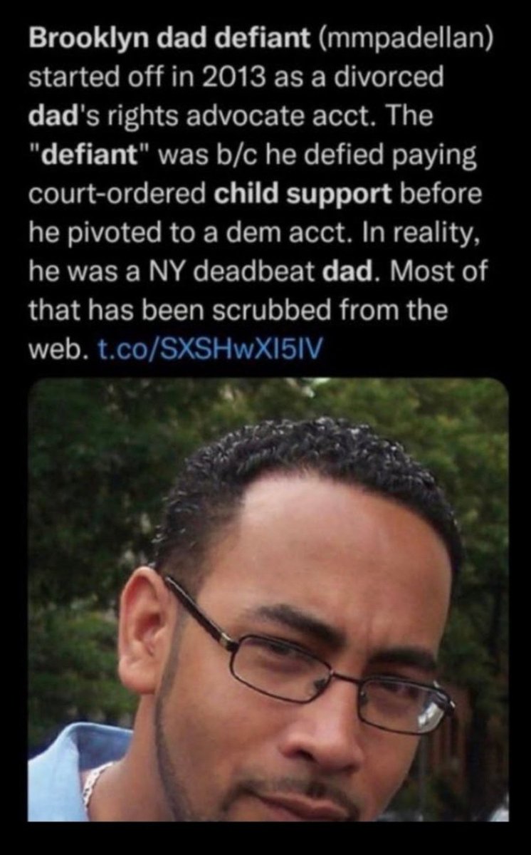 DjtAlways's tweet photo. @dom_lucre Wouldn't that be awesome. Deadbeat dad is more like it for him. https://t.co/HvJzYJH0Cv