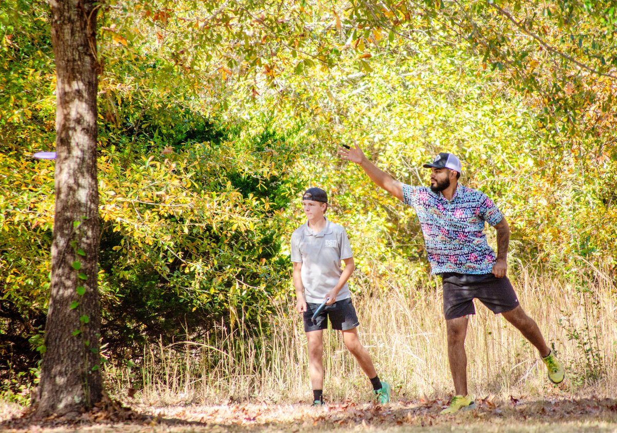 Over the weekend, Hub City Disc Golf Club hosted its Halloween Open tournament, inviting players from across the county to compete. The weekend was filled with competition, warm weather, and the autumnal beauty of Spartanburg County's parks!