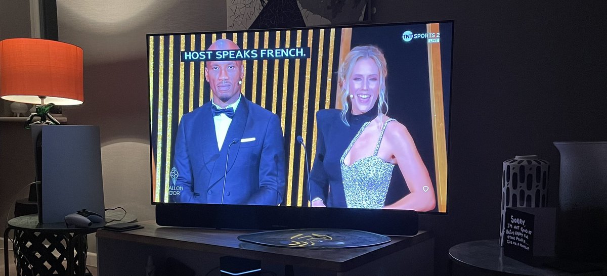 Subtitles are not really telling me what’s going on 😂 #BallonDor