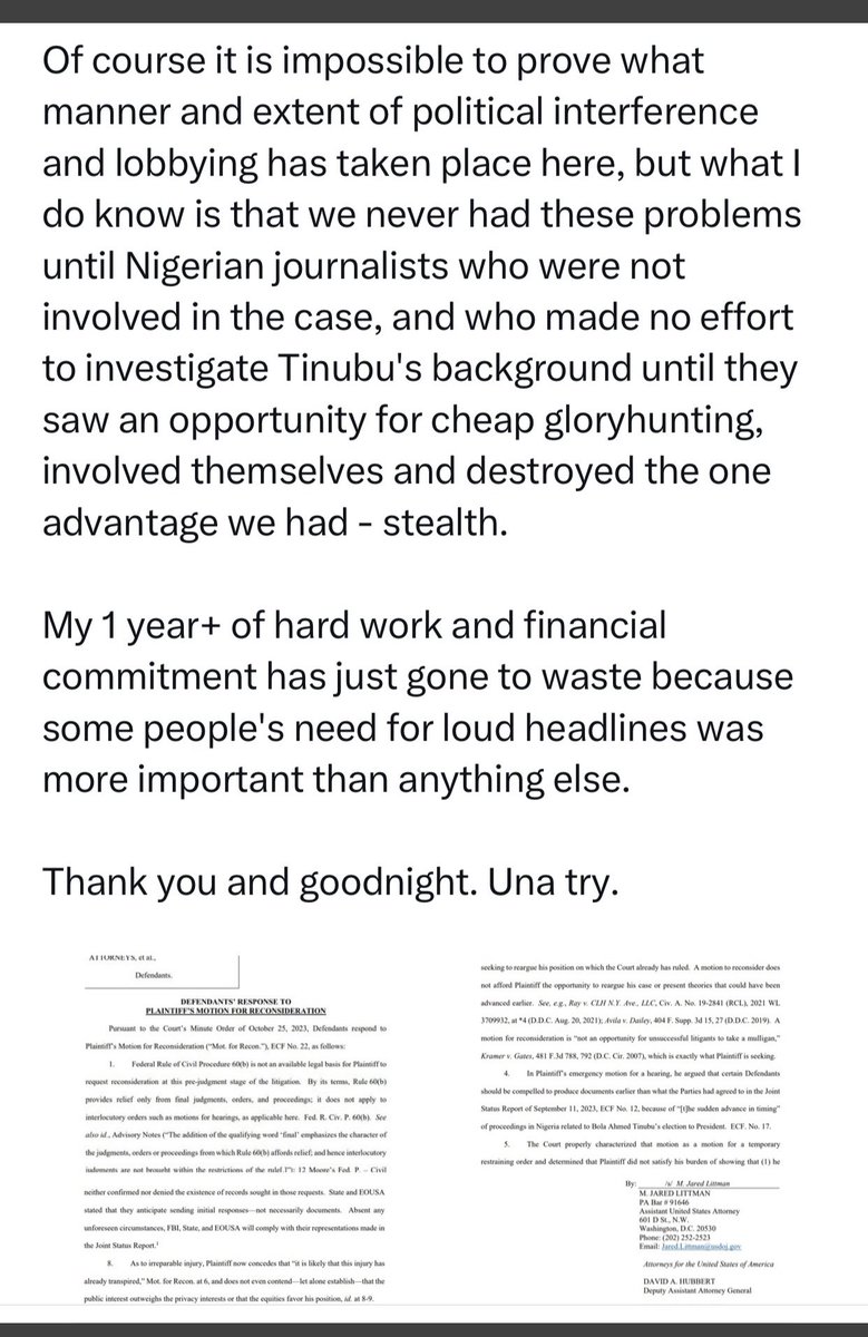 Lol, it's over for him. Next is for Ghana to deal with you.