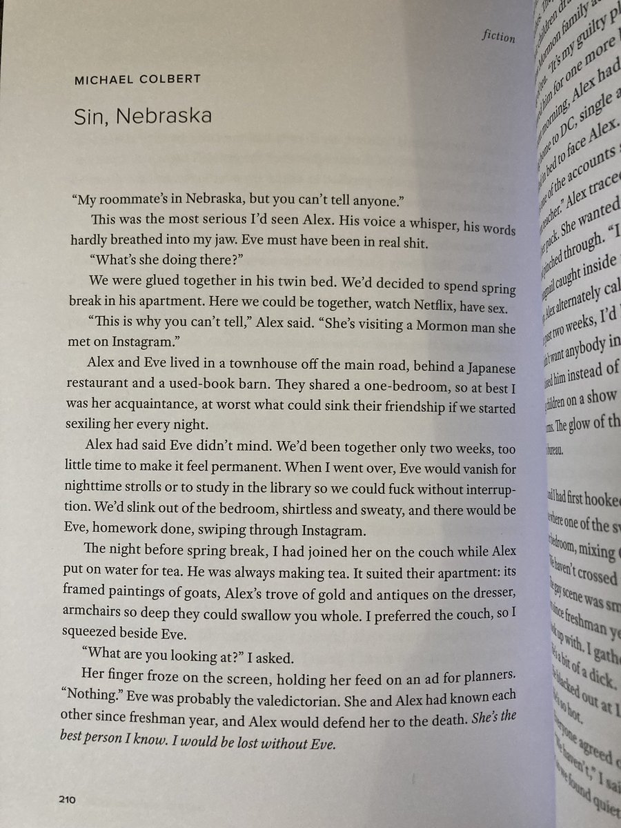 I have a new story out on a pawn shop, influencers, cat hoarders, Barthes, and situationships. Thanks to @CincinnReview for publishing this raunchy (!) one