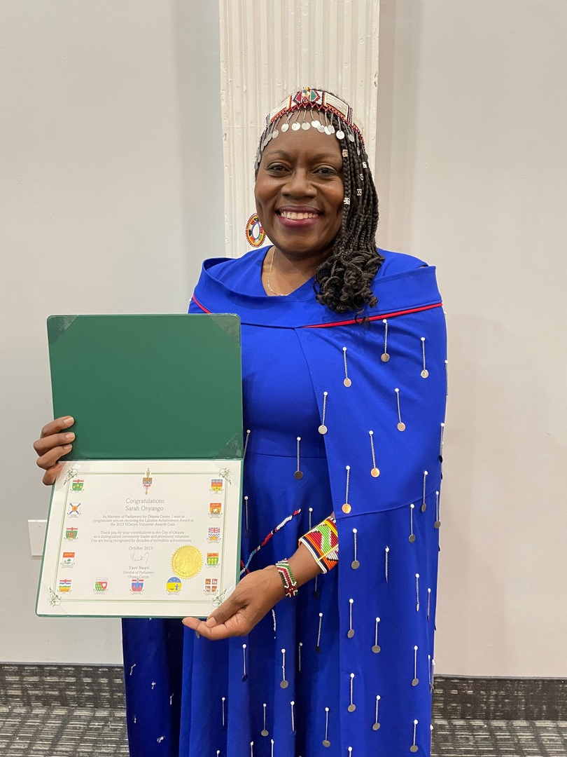 YasirNaqviCDN's tweet photo. Sarah Onyango is the winner of the Lifetime Achievement Award at this year’s #Voscars!  

Sarah is a good friend, an outstanding community leader, and a tireless promoter of African and Caribbean culture in our community.

Congratulations Sarah! 🎉 

@volunteerottawa https://t.co/7IlvaSYsIS