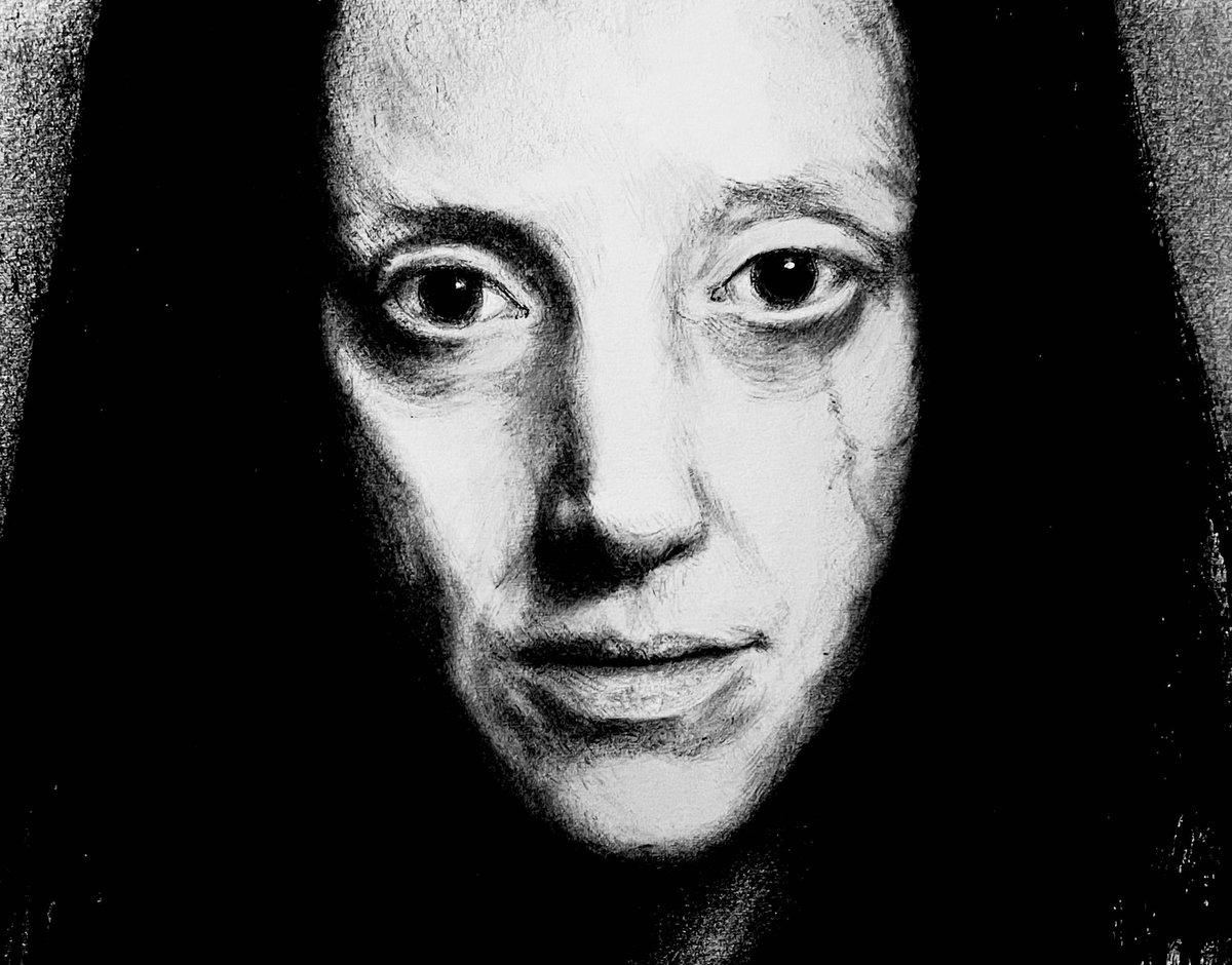 #NOTINKTOBER 30 #Mandy #AndreaRiseborough #ink #pentelbrushpen