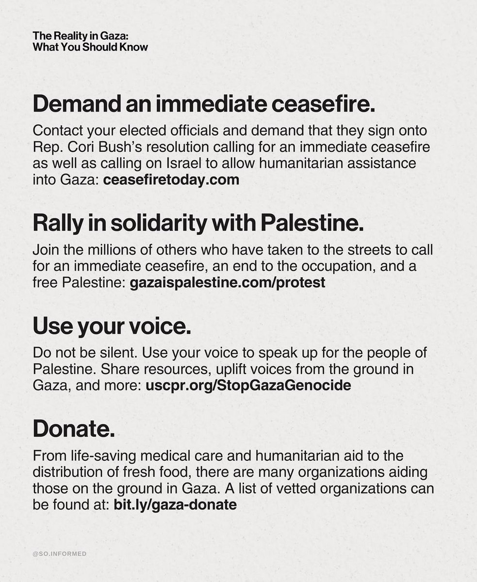 everyone should take a moment to read this 
#ceasefirenow