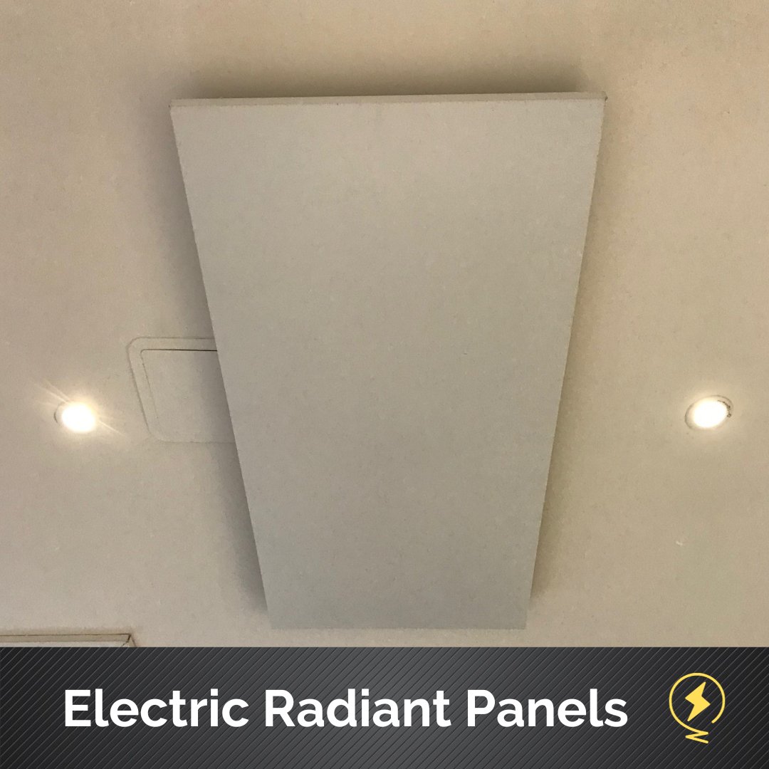 SolrayLtd's tweet photo. Easy to control ✅ 

Controlling electric radiant heating panels can be as simple as an on/off switch 

Or they can be controlled with a multi zone wireless thermostat or PIR sensors linked to timer switches

There are no valves to commission or flow rates to worry about either https://t.co/Z6bAOWWpa9