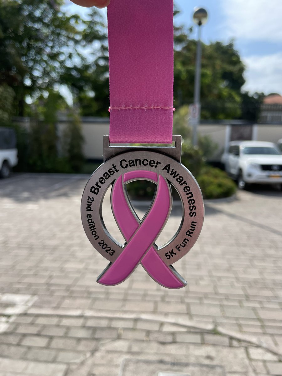 UKinDRC's tweet photo. #OctobreRose 

Notre Ambassadrice @AlysonKingUK a participé hier à la course de solidarité organisée par @congomarathon en partenariat avec @FondationBomoko, pour sensibiliser contre le cancer du sein.

Luttons ensemble pour plus de sensibilisation à cette noble cause. https://t.co/14cnOrM7J6